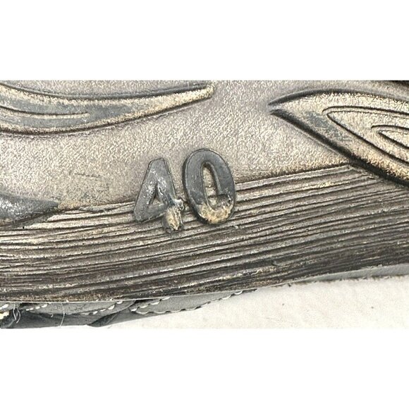 Romika Leather Sandals Slingback Summer Strappy Shoes Black Women Sz 40 US 9/9.5 - Picture 13 of 14